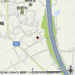 熊本県宇城市松橋町竹崎640周辺の地図