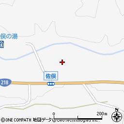 熊本県下益城郡美里町佐俣1085周辺の地図