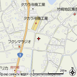 熊本県宇城市松橋町竹崎1324周辺の地図
