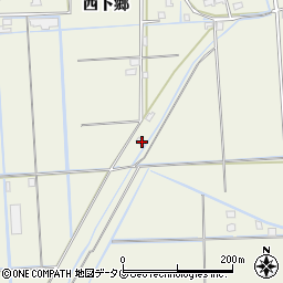 熊本県宇城市松橋町西下郷4005周辺の地図