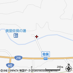 熊本県下益城郡美里町佐俣757周辺の地図