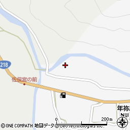 熊本県下益城郡美里町佐俣4周辺の地図