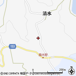 熊本県下益城郡美里町清水1623周辺の地図