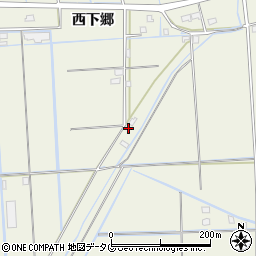 熊本県宇城市松橋町西下郷4001-1周辺の地図