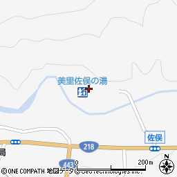 熊本県下益城郡美里町佐俣690周辺の地図