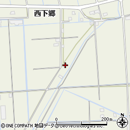 熊本県宇城市松橋町西下郷3997周辺の地図