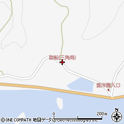 御船(三角南)周辺の地図