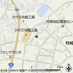 熊本県宇城市松橋町竹崎1346周辺の地図