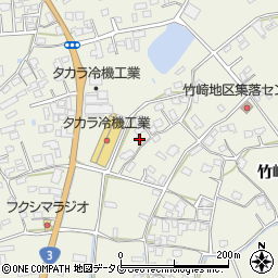 熊本県宇城市松橋町竹崎1362周辺の地図