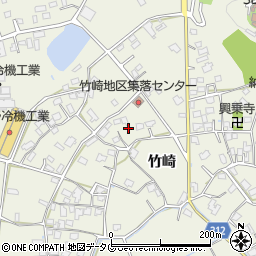 熊本県宇城市松橋町竹崎1402周辺の地図