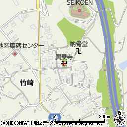 興乗寺周辺の地図