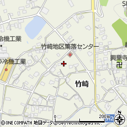熊本県宇城市松橋町竹崎1400周辺の地図