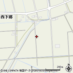 熊本県宇城市松橋町西下郷4157周辺の地図