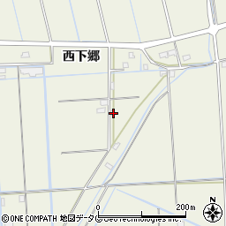 熊本県宇城市松橋町西下郷3867周辺の地図