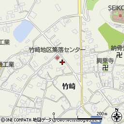熊本県宇城市松橋町竹崎1399周辺の地図