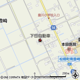 下田自動車周辺の地図