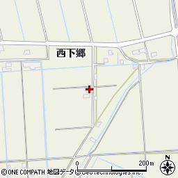 熊本県宇城市松橋町西下郷3862周辺の地図
