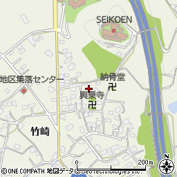 熊本県宇城市松橋町竹崎1177周辺の地図