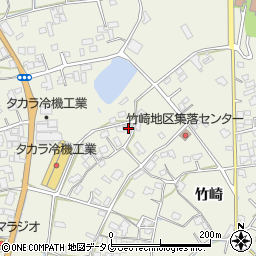 熊本県宇城市松橋町竹崎1379周辺の地図