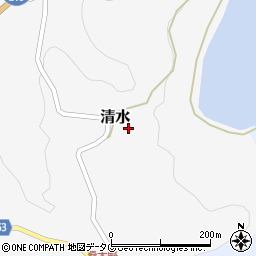 熊本県下益城郡美里町清水1502-1周辺の地図