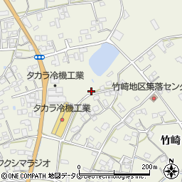 熊本県宇城市松橋町竹崎1382周辺の地図
