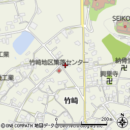 熊本県宇城市松橋町竹崎1271周辺の地図