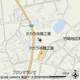 熊本県宇城市松橋町竹崎1299周辺の地図
