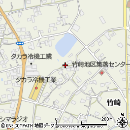 熊本県宇城市松橋町竹崎1381周辺の地図