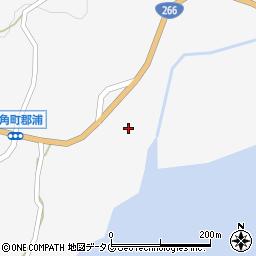 熊本県宇城市三角町里浦229周辺の地図