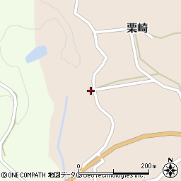 熊本県下益城郡美里町栗崎276周辺の地図