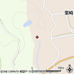 熊本県下益城郡美里町栗崎1周辺の地図