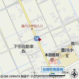 豊川郵便局 ＡＴＭ周辺の地図