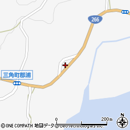 熊本県宇城市三角町里浦246周辺の地図