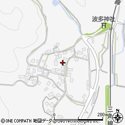 熊本県宇城市三角町波多2320周辺の地図