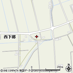 熊本県宇城市松橋町西下郷2564周辺の地図