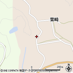 熊本県下益城郡美里町栗崎269周辺の地図
