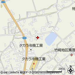 熊本県宇城市松橋町竹崎1293周辺の地図
