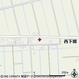 熊本県宇城市松橋町西下郷3755周辺の地図