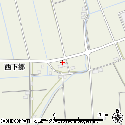 熊本県宇城市松橋町西下郷2568周辺の地図
