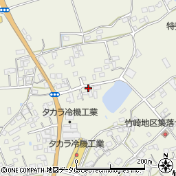熊本県宇城市松橋町竹崎1291周辺の地図