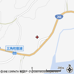 熊本県宇城市三角町里浦259周辺の地図
