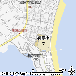 長崎市立川原小学校周辺の地図