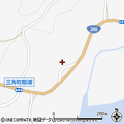 熊本県宇城市三角町里浦244周辺の地図