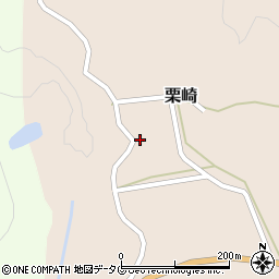 熊本県下益城郡美里町栗崎209周辺の地図