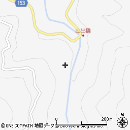 熊本県下益城郡美里町洞岳2716周辺の地図