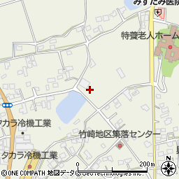 熊本県宇城市松橋町竹崎1235周辺の地図
