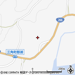 熊本県宇城市三角町里浦249周辺の地図