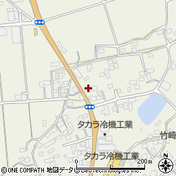 熊本県宇城市松橋町豊福162周辺の地図