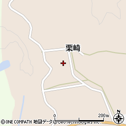 熊本県下益城郡美里町栗崎216周辺の地図