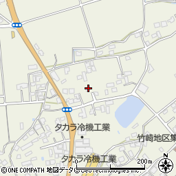 熊本県宇城市松橋町豊福152周辺の地図